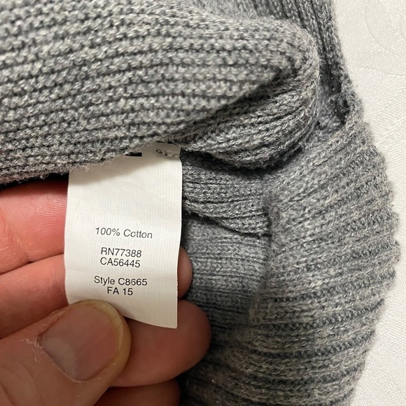 J. Crew Factory Gray Women's Long Sleeve Crewneck Sweater Size Small - Picture 6 of 10